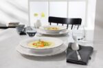 Black Lines Deep Plate 23 cm - Image 2