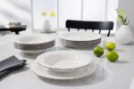 Black Lines Deep Plate 23 cm - Image 3