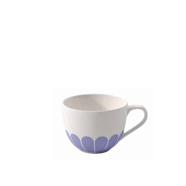 Fleur Blue Coffee Cup