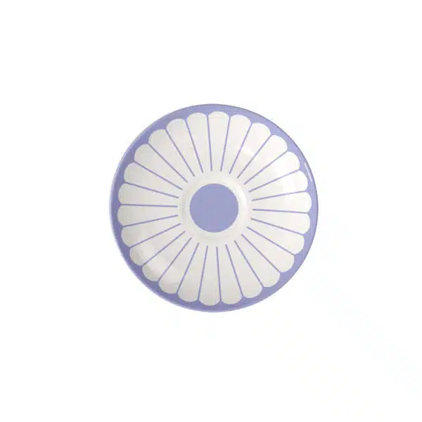 Fleur Blue Coffee Cup Saucer