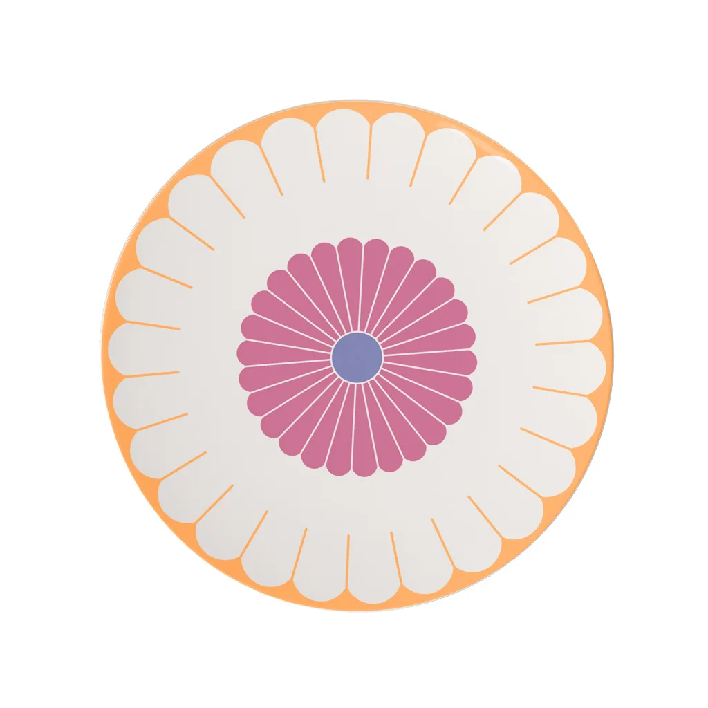 Fleur couleur serving plate - Image 1