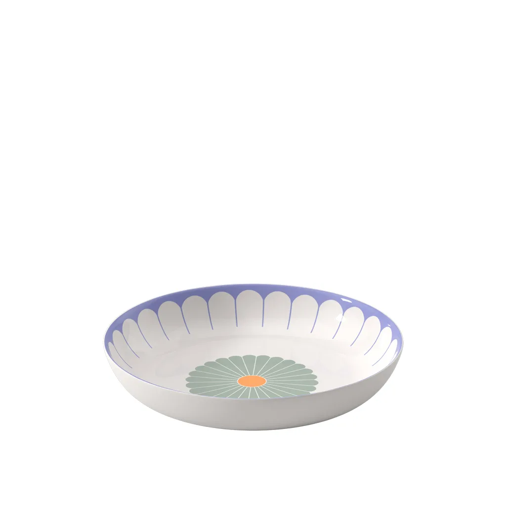 Fleur couleur salad bowl 38 cm - Image 1