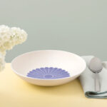 Fleur Blue Pasta Bowl - Image 2