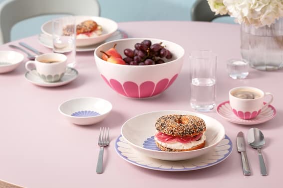 Fleur couleur salad bowl 24 cm - Image 3