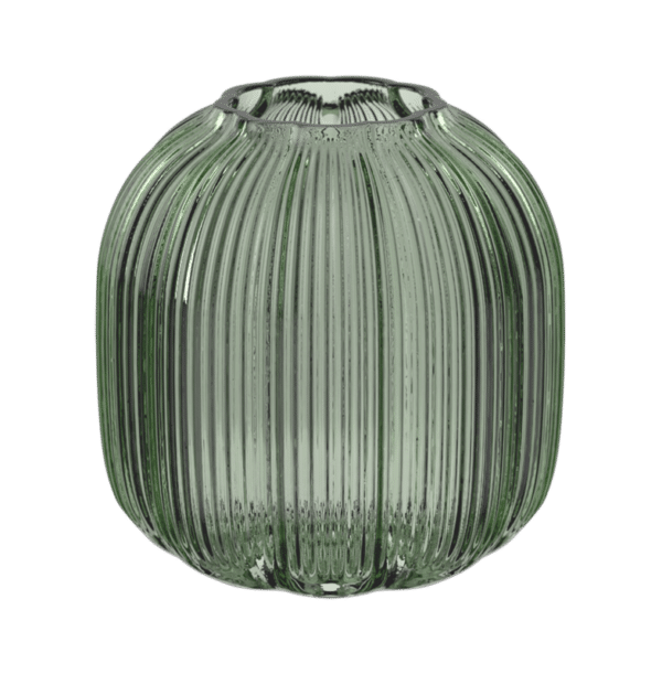 Fleur vert Vase 11cm