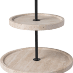 Ma. Travertine Cake stand