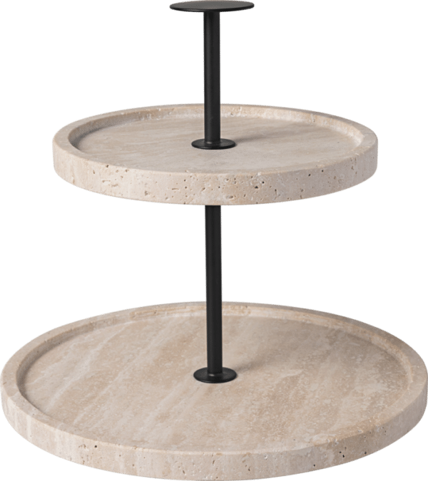 Ma. Travertine Cake stand