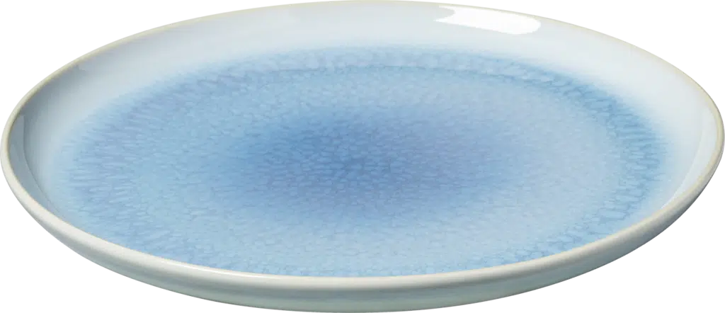 like by Villeroy and Boch Crafted Blueberry blue breakfast dessert plate 21cm reactive glaze