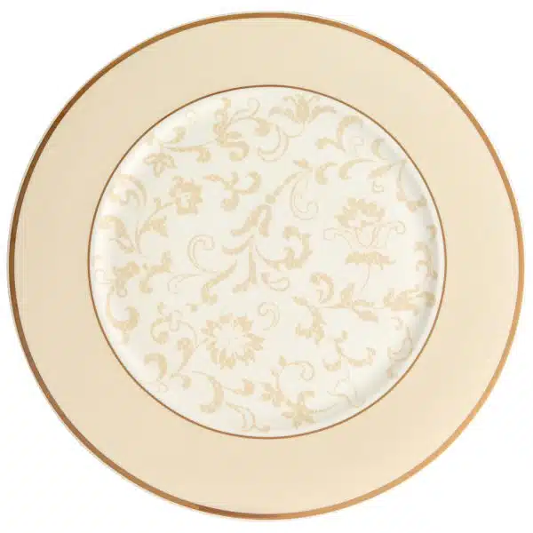Villeroy & Boch Ivoire beige gourmet plate 30.6cm bone porcelain