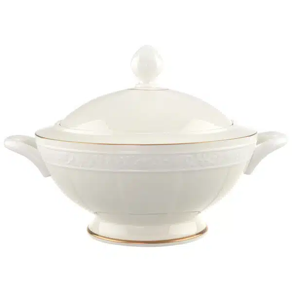 Villeroy & Boch Ivoire beige tureen 2.7l bone porcelain covered soup bowl