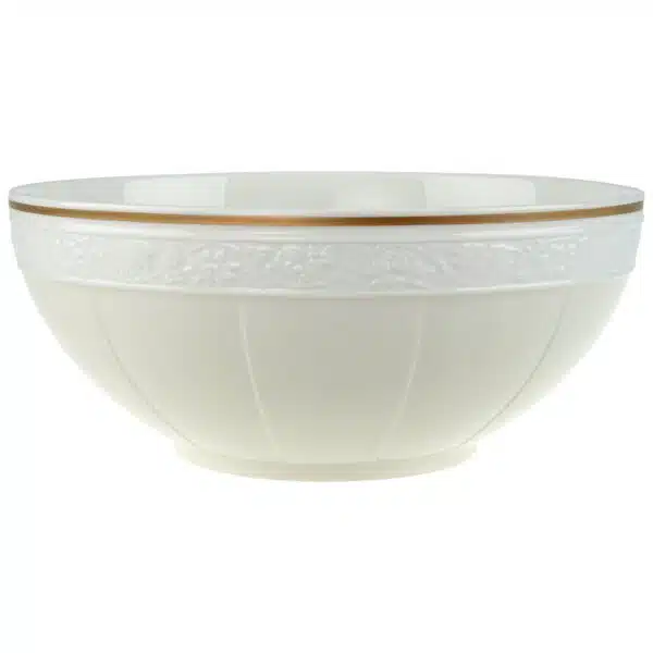Villeroy & Boch Ivoire beige salad bowl 24cm 1900ml bone porcelain