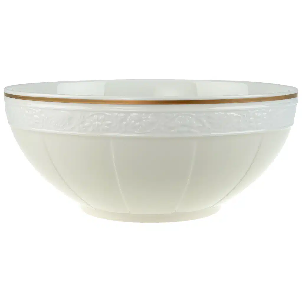 Villeroy & Boch Ivoire beige salad bowl 24cm 1900ml bone porcelain