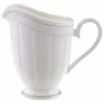 Villeroy & Boch Gray Pearl milk jug - white premium bone porcelain