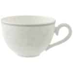 Villeroy & Boch Gray Pearl coffee cup - white premium bone porcelain