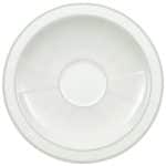 Villeroy & Boch Gray Pearl coffee cup saucer - white premium bone porcelain