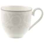 Villeroy & Boch Gray Pearl espresso cup - white premium bone porcelain