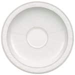 Villeroy & Boch Gray Pearl espresso cup saucer - white premium bone porcelain