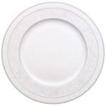 Villeroy & Boch Gray Pearl round platter 33 cm premium bone porcelain