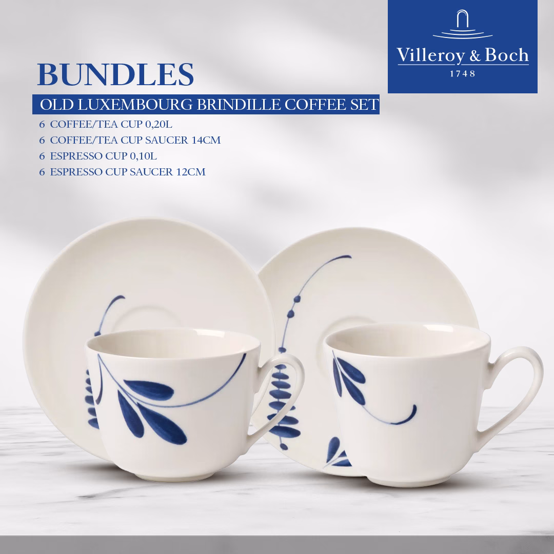Old Luxembourg Brindille Coffee Set - Image 1