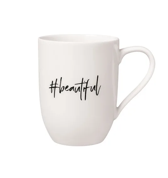 V&B10-1621-9668 (3) Statement Mug beautiful - Image 1