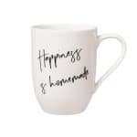 Statement Mug Happiness is hom