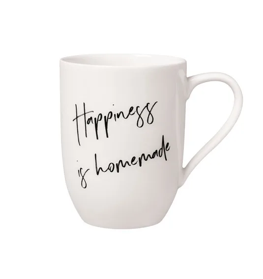 V&B10-1621-9671 Statement Mug Happiness is hom - Image 1